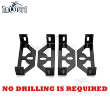 Front Bumper LED Headlight Mount Plug N Play Wire Kit Fit Yamaha YXZ1000R 16-25