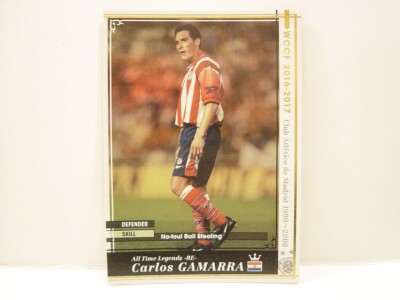 Panini WCCF 2016-17 ATLE Carlos Gamarra 1971 Paraguay　No.4 AtléticoMadrid Legend
