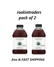 Madhava Organic Amber Agave, 100% Blue Agave Sweetener Sugar Substitute, 46 oz B