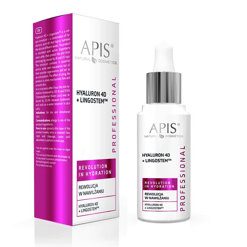 Apis Professional Revolution in Hydration Hyaluron 4D + Lingostem 30ml