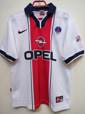 【正規品】PSG 1997-1998 アウェイユニフォーム PSG 1997 1998 Away Shirt Simone #9 Nike Jersey Vintage