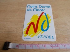 Sticker NOTRE DAME DE MONTS - SOLD