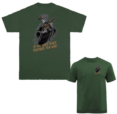 Camiseta Prepárate para la Guerra Militar Ejército Marines Operaciones Especiales Armas Tácticas - Imagen 8 de 17