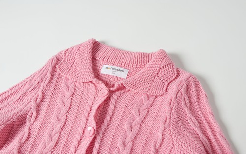 Mud Kingdom Girls Cardigan Sweaters Button Up with Turndown Collar 3-12 - Picture 30 of 51
