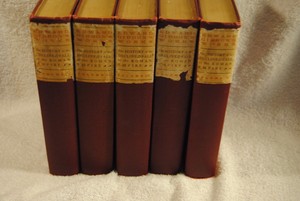 VINTAGE-5-VOLS-OF-DECLINE-AND-FALL-OF-THE-ROMAN-EMPIRE-Edward-Gibbon-A-L-Burt