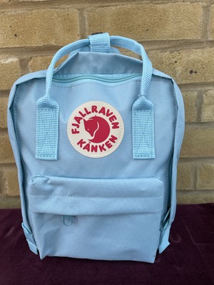 kanken sky blue mini