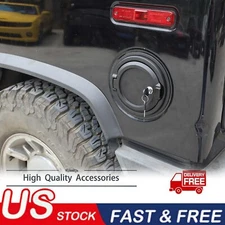 For Hummer H2 2003-2009 Fuel Door Locking Billet Aluminum Gas Tank Cap Cover US