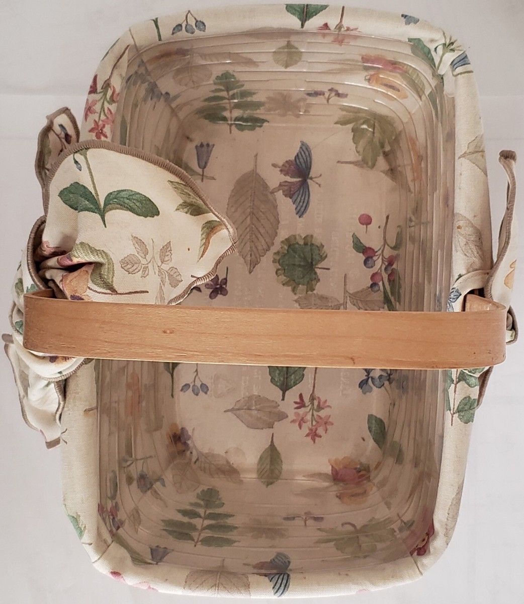 Longaberger Basket with Liner and Protector Mother's Day Basket