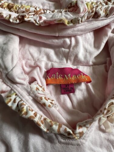 Kate Mack 3T Long Sleeve Hooded Ruffle Dress - Picture 3 of 4