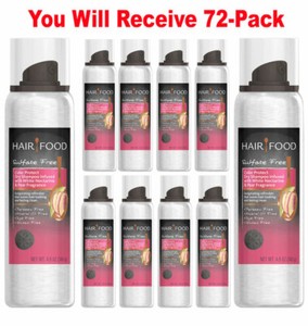 72x Clairol Hair Food Dry Shampoo Sulfate Free Paraben Free White