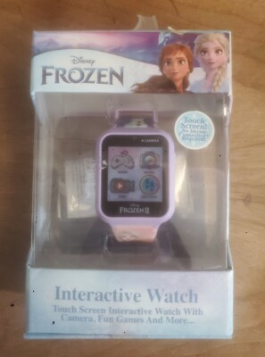 Disney Frozen II Interactive Watch with Touch Screen- New Open Box