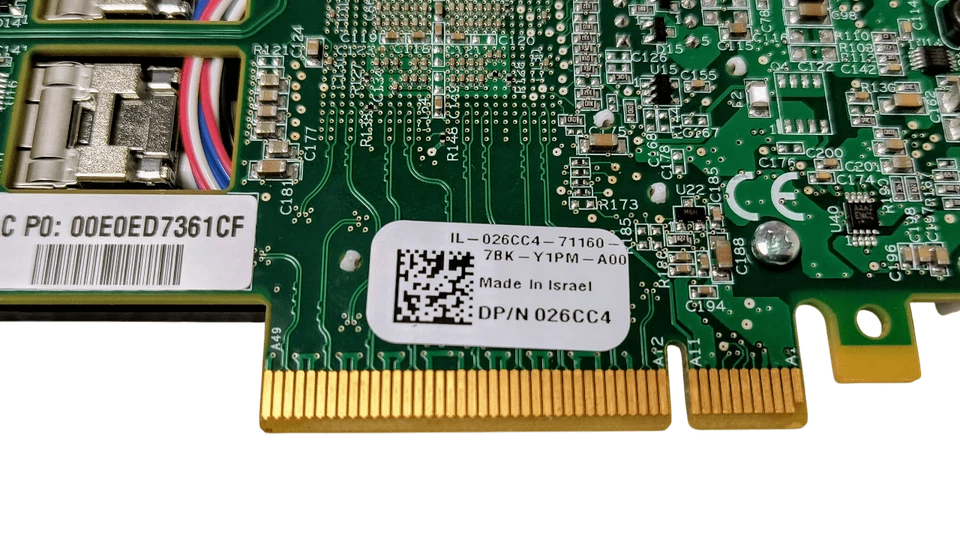 Dell 26CC4 Silicom PE210G2BPI9-SRD-SD Dual Port Fiber Network Card Half Height - Image 3 of 4