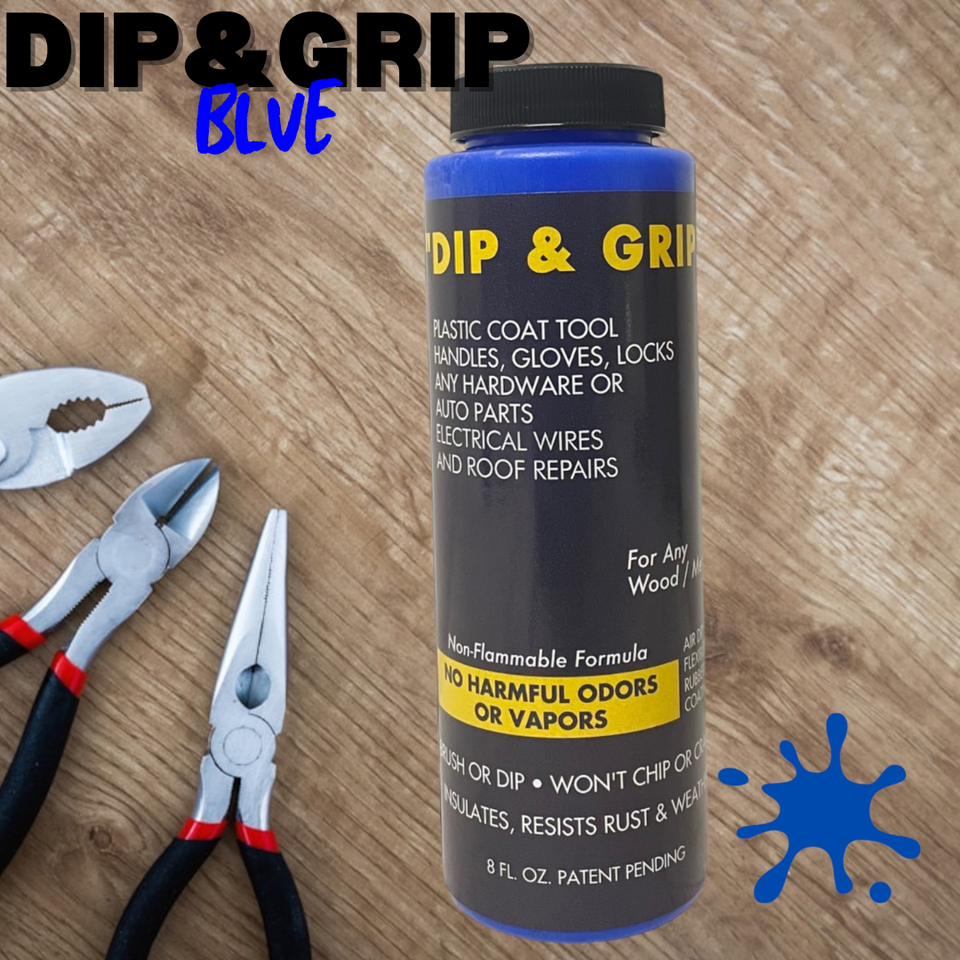 Dip and Grip Rubberized Plastic Coating (Blue) 8 fl. oz eBay