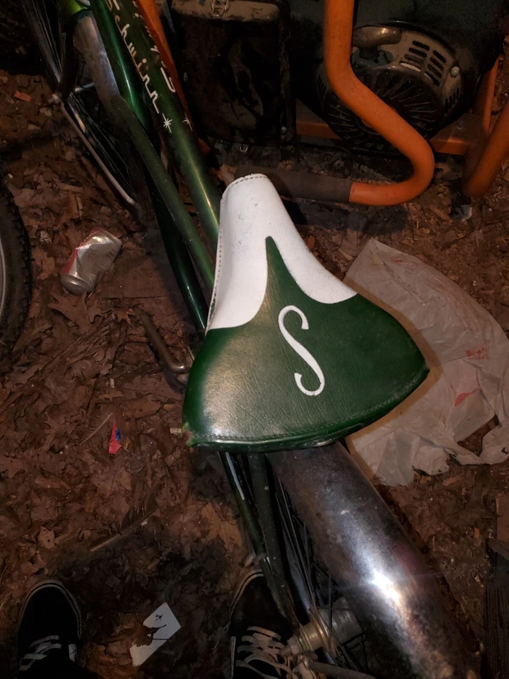 *RARO* 1971 Bicicleta Green Chicago Schwinn Typhoon 20" 🚲 - Imagem 4 de 4