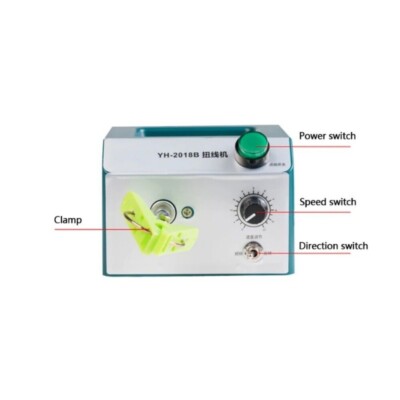 Adjustable Speed Pedal Electric Twisting Machine Shielded Wire Braided Wire