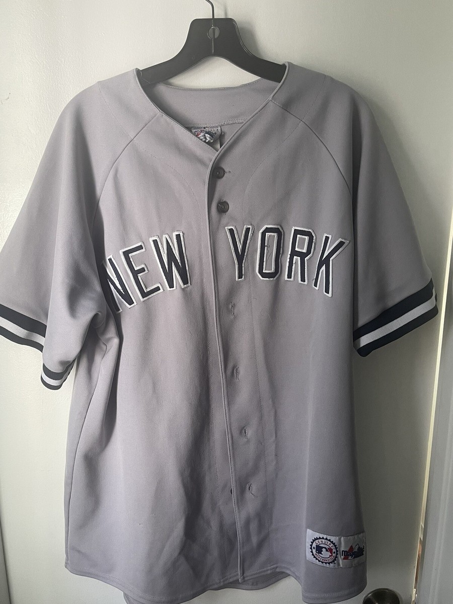 Majestic Mens New York #55 Matsui Baseball Jersey! Large