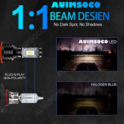 For Chevy Sonic LT LS Sedan 4-Door 2012-2016 LED Headlight Hi/Lo Fog Light Bulbs - Foto 12 di 19
