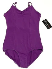 Theatricals Dancewear Leotard Bodysuit Pinch Front Camisole TH5532 Pur New Women