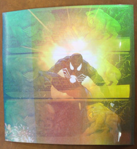 RARE Spider-Man Vs. Venom Three Panel Hologram For Sunglasses-Not Released!
