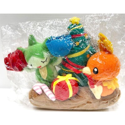 POCKET MONSTERS Pokémon Christmas ACHAMO ROSELIA NUIGURUMI Plush