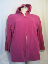 Kirkland Fuchsia Pink Hoodie Sweat Jacket - Plus Women Xxl