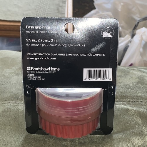 Biscuit Cutter. 3 Pack New Sealed. Easy Grip Rings. Free Shipping. - 第 3/3 張圖片