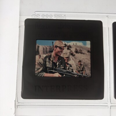 LES CENTURIONS - ALAIN DELON - PRESS SLIDE - SLIDE