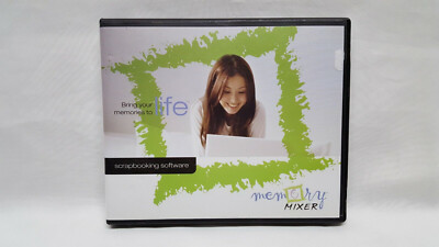 Memory Mixer - Scrapbooking Software / CD-ROM / (4 Disc Set)