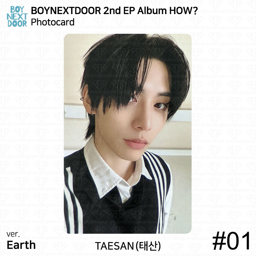 BOYNEXTDOOR 2nd EP Album HOW? Photocard Postcard Polaroid Meme