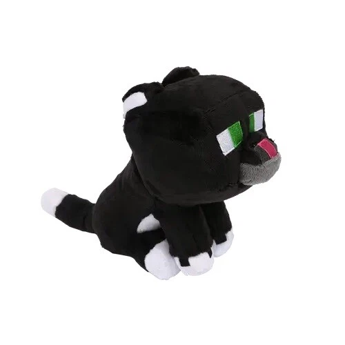 18cm Neue Schwarze Katze Minecraft Plüschtier Gefüllte Weiche Kinder Spielzeug - Bild 4 von 6