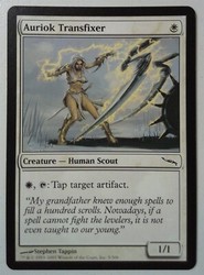 Auriok Transfixer #5/306 Common Mirrodin MTG Magic: The Gathering