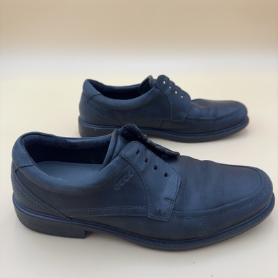 ECCO‎ Men Derby Oxford Dress Shoes Size 44 Black Leather Classic Comfort s-l400.jpg main image 3