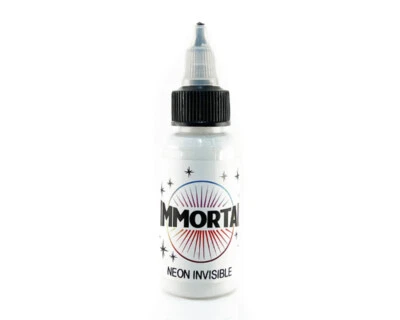 IMMORTAL INK IMMORTAL NEON INVISIBLE UV Black Light 4 Sizes Available Tattoo Ink Supply