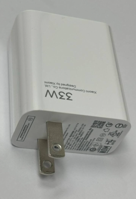 Xiaomi MDY-16-EH Power Adapter Only USB Socket Fast Charge 33W for