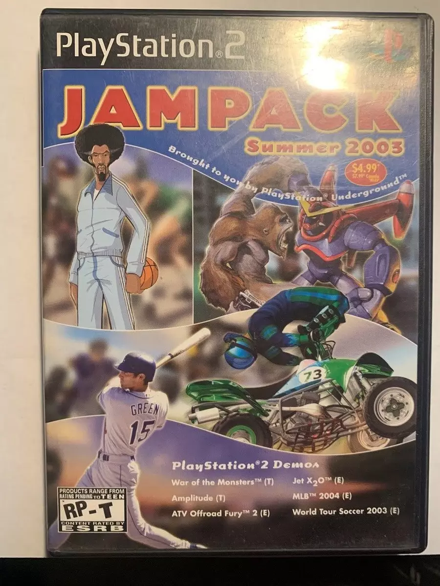 Playstation 2 Jampack Summer 2003 