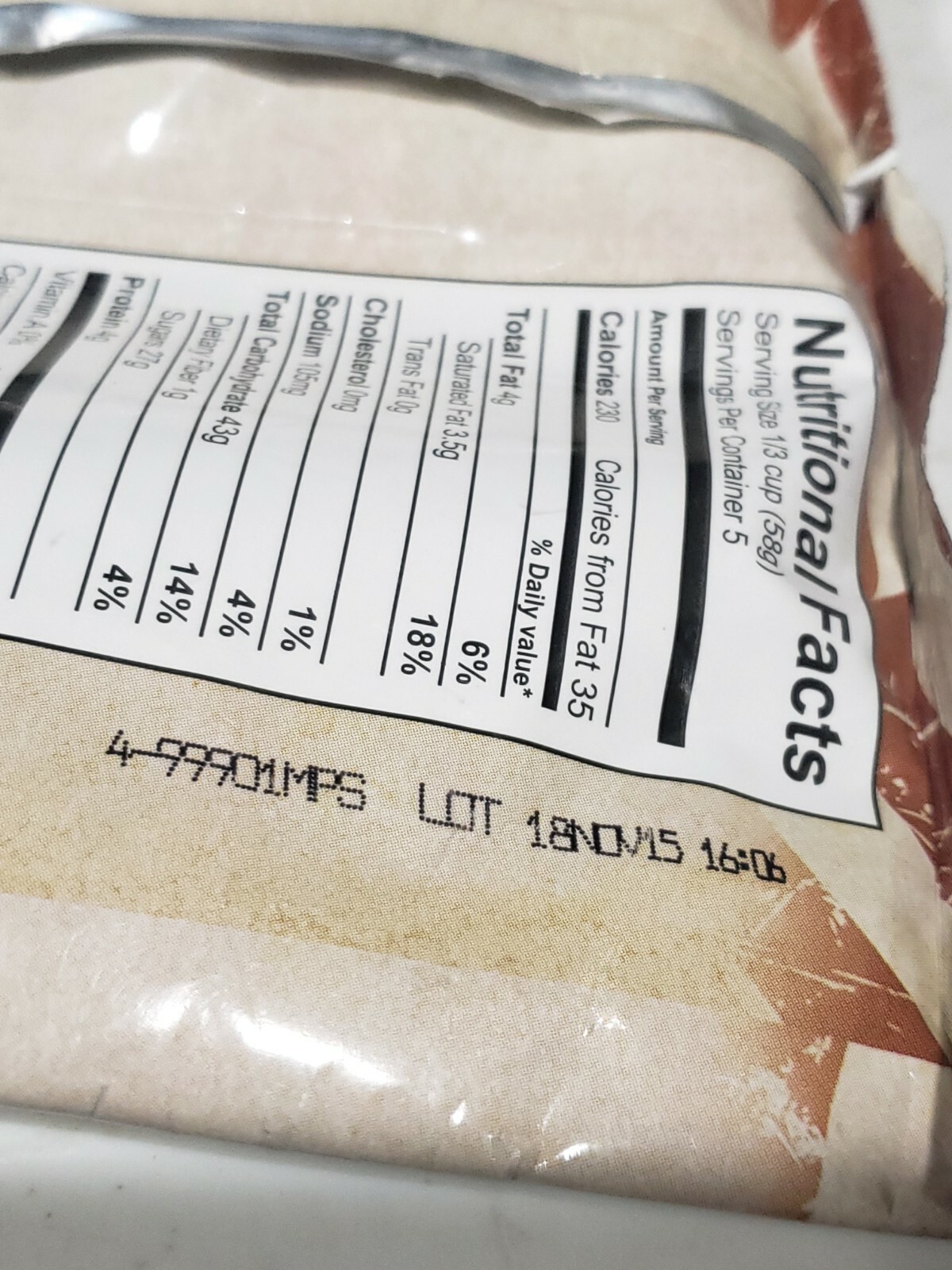 Lot Of 3 Patriot Pantry Chocolate Pudding - 5 Servings Each Packet