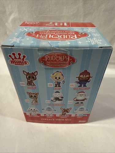 Minifigura Funko Minis Rudolph The Red Nose Reindeer Bumble 2023 nueva en caja #137 B04 - Imagen 3 de 6