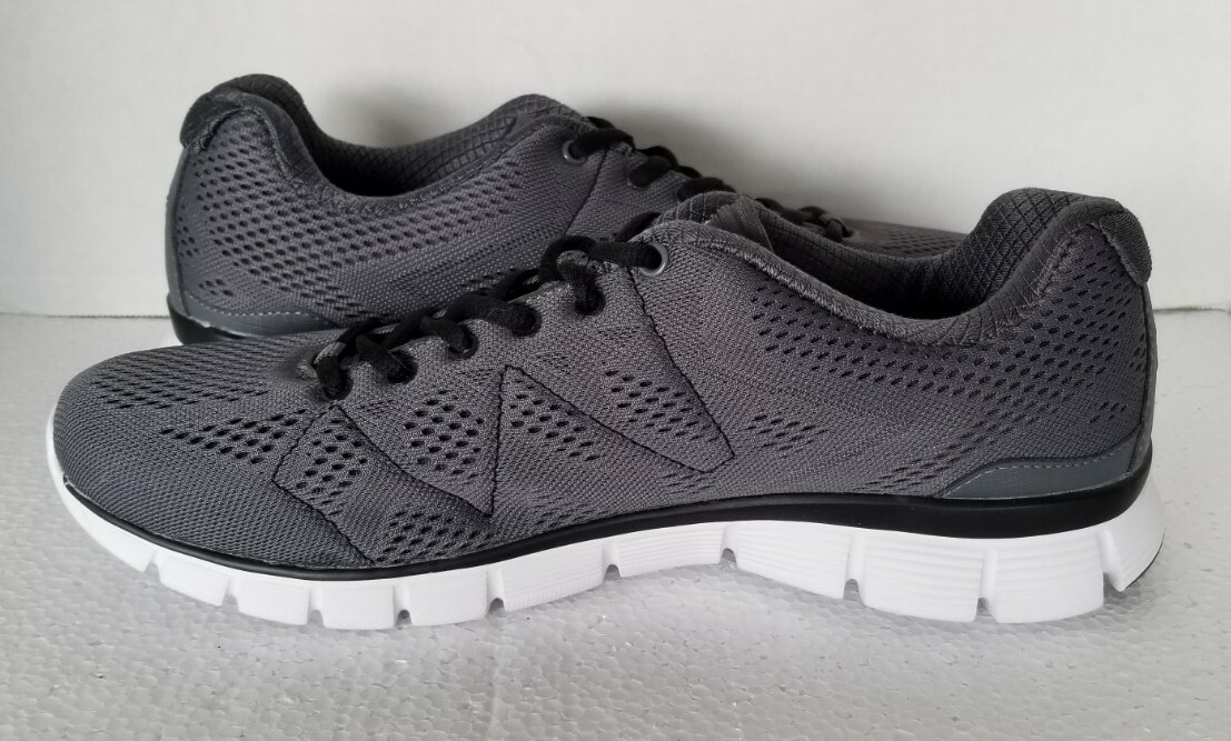 Fila Men\'s Grey Memory Foam Athletic Shoes s-l400.jpg main image 4