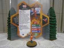 Heroscape Custom Wasp T2 Double Sided Card & Figure Marvel Avengers