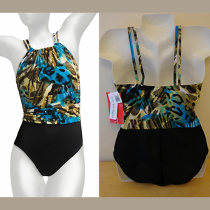 Nwt 142 Magicsuit By Miraclesuit Jennifer Vixen One Piece Swimsuit Sz 8 530 Ebay