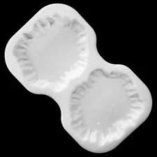 Twin ROCK Edge Coaster Silicone Mold AU