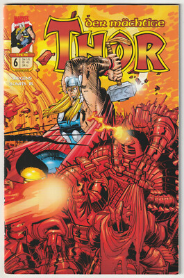   DER MÄCHTIGE THOR #6, Marvel Deutschland 2001 COMICHEFT TOP Z1