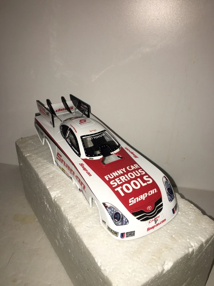Carroceria engraçada NHRA Cruz Pedregon Snap-On Toyota Camry apenas para carros de exibição - Imagem 2 de 4
