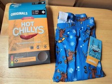 Hot Chillys Youth Boys Base Layer Bottom Size L 12-14 NEW WITH TAGS