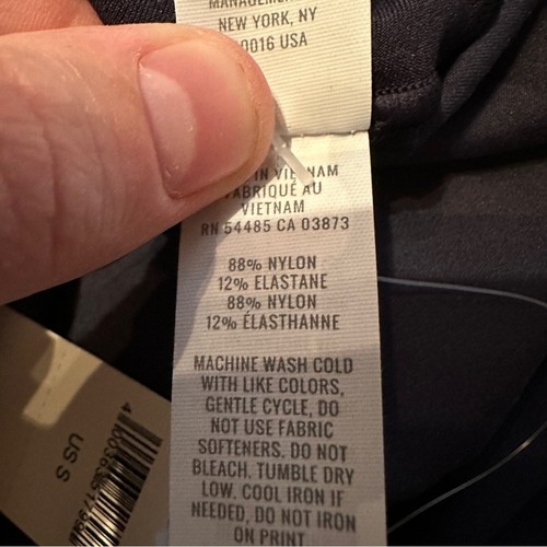 Leggings Offline by aerie Real Me blu navy 3/4 crop vita media taglia S NUOVI - Foto 10 di 13
