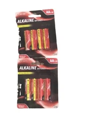 e-circuit Alkaline Batteries AA4 1.5V 4 PCS For High Drain Devices 2 Pks 4 In Ea