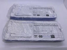 Vintage Credit Card Deposit Slips Carbon Paper Impression Machine Lot of 2 Packs