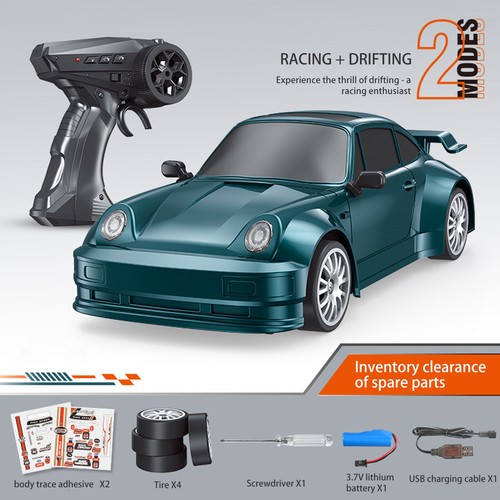 1:24 High-Speed 4WD Remote Control Car 2.4GHz RC Simulated Drift Racing Car Toke - Picture 11 of 16