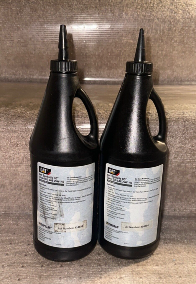 Lot of TWOCAT Synthetic GO (GEAR OIL) SAE 75W140 (3509510), 1QT ea