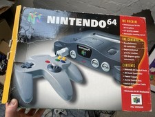 Boxed N64 Console and Copy of Mario Kart 64
